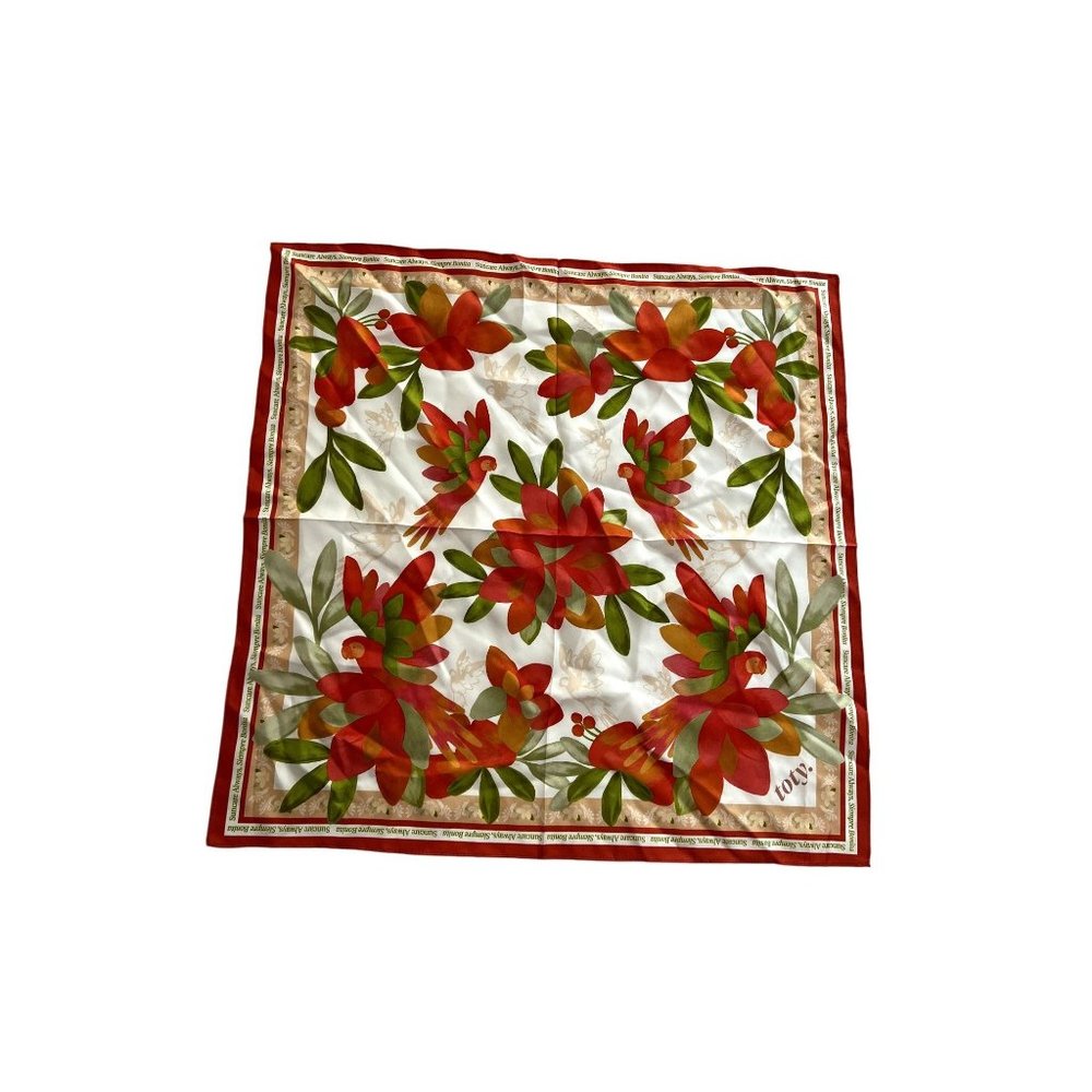TOTY Sofia Vergara Scarf in Red Floral